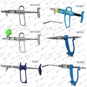 WANJIA yeni 50ml veteriner yarı otomatik Metal şırınga tabancası tanı özellikleri ile - Product Image 5