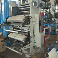 Machine à sacs de magasins d'impression flexographique double couleur YT-2600