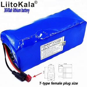 LiitoKala 36v8ah 전기 자전거 리튬 이온 배터리 18650 8000mAh 10S4P 대용량 <span class=keywords><strong>Bms</strong></span> 500W 과전류 - Product Image 2