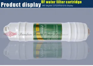 Inline UF membran/Ultrafiltrasi filter cartridge dalam air filter