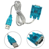 Câble convertisseur USB2.0 vers RS232 DB9 mâle Ftdi Ft232r avec connecteur moulé anti-tension pour ordinateur, imprimante, lecteur de codes-barres
