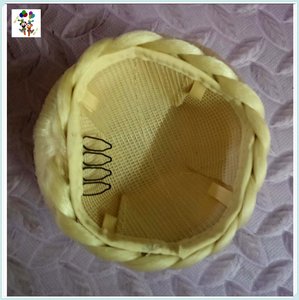 Chignons en cheveux synthétiques tressés pour femmes européennes bon marché <span class=keywords><strong>avec</strong></span> peigne HPC-0193 - Product Image 6