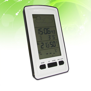 Nhà Phòng Ngủ điện tử LED bàn & bảng đồng hồ với Trạm thời tiết kỹ thuật số lịch Đài phát thanh kiểm soát khả năng hiển thị tuyệt vời - Product Image 5