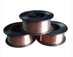 Copper Coated Welding Wire ER70S 6 Copper Alloy Material CO2 Mig Mag