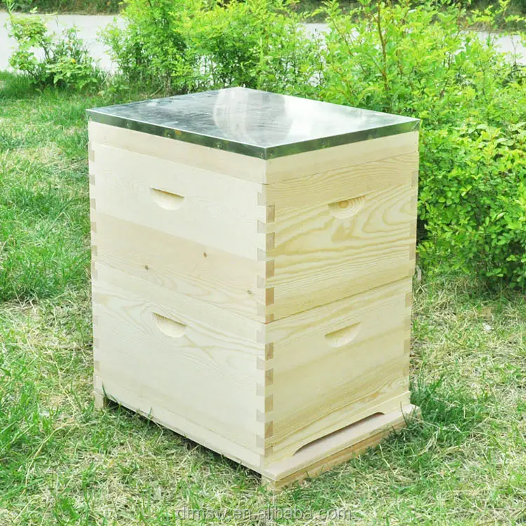 Лидер продаж, деревянная коробка для пчелиных ульев 8 10 рамок