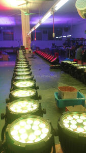 HQLIT - Foco PAR LED para Exteriores, 18 x 18 W, RGBWA UV, 6 en 1, Resistente al Agua IP65, para Parques, Iglesias, Teatros, Equipos de Iluminación de Escenarios - Product Image 2