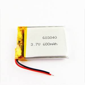Аккумулятор для динамика 600 мАч 603040 литий-полимерный аккумулятор для гарнитуры - Product Image 3