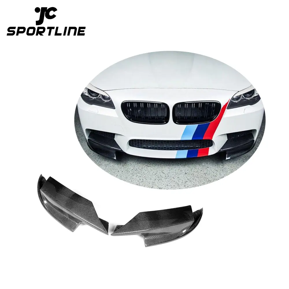 2012-2013 RKP STİLİ F10 M5 Ön Araba Splitter Taraflı Önlük BMW 5 Serisi için
