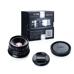 Lente Prime 7artisans de 25 mm F1.8, Enfoque Manual, <span class=keywords><strong>Gran</strong></span> <span class=keywords><strong>Angular</strong></span>, Serie Completa para Montura E M - Product Image 1