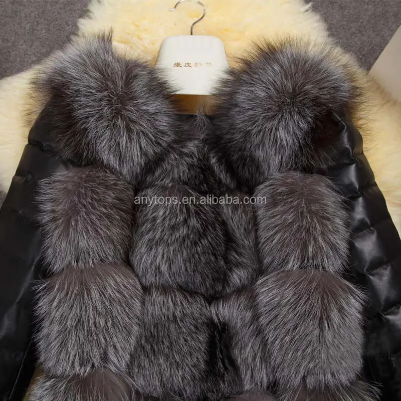 New design OEM custom women high quality winter midi fox coats long style rex rabbit fur coat women clothing 2019