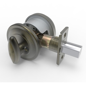 2025 nhiệm vụ nặng nề tốt nhất khóa cửa thương hiệu SS304 Brass an ninh <span class=keywords><strong>deadbolt</strong></span> với 3 phím cho cao-môi trường căng thẳng - Product Image 1