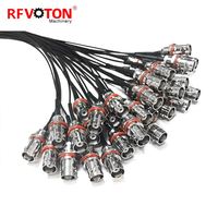 Directamente de fábrica UFL MHV U.fl a Bnc hembra mamparo junta tórica Pigtail 15cm Cable de extensión 1,37mm MONTAJE DE Cable en Stock