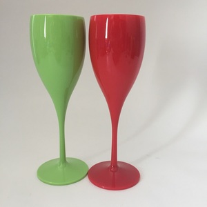 Copa de vino de champán de plástico personalizada de diseño clásico de Color blanco de Bar personalizado <span class=keywords><strong>barato</strong></span> - Product Image 1