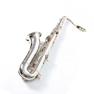 Bb Brass Saxo Tenor Wholesaleフル在庫テナーサックス良質ニッケルメッキテナーサックス高グレードケース