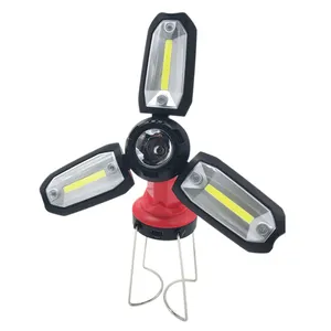 Luces de trabajo Led flexibles e inalámbricas, nuevo estilo, precio de fábrica, recargable por USB, Lámpara de trabajo Led COB con soporte