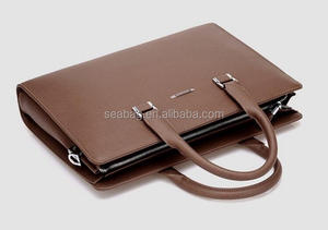 Seabag กระเป๋าคอมพิวเตอร์แล็ปท็อปคนส่งเอกสารขนาด14นิ้ว,กระเป๋าหนังแท้แฟชั่นสำหรับผู้ชายกระเป๋าถือใส่คอมพิวเตอร์ - Product Image 6