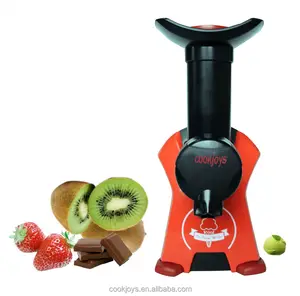 Máquina para hacer helados, máquina para hacer postres, fruta, helado