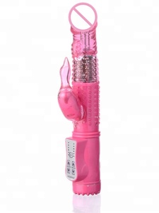 Dildo VIBRATOR 36 Kecepatan, VIBRATOR Kelinci Rotasi Kepala Jeli - Product Image 3