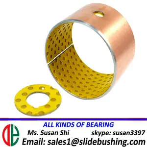 Roulements <span class=keywords><strong>Pap</strong></span> 4050 P10 Ptfe Belt Pom P20 Burc Ptfe Bronzen Bus Motor Bush Oilless Bushing - Product Image 1