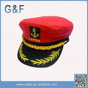 חדש עיצוב לבן מותאם אישית קפטן סיילור כובע - Product Image 4