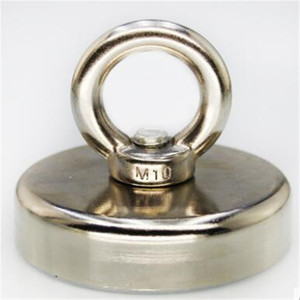 150kg Çekme Gücüne Sahip Neodimyum Mıknatıslar Pot Mıknatıs Balıkçılık Dedektörü Nehir Arama ve Eşya Kurtarma İçin Kullanılır - Product Image 1
