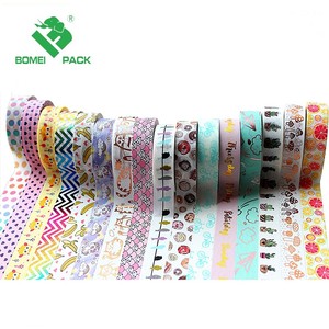 Đầy màu sắc tùy chỉnh in băng giấy bán lẻ TỰ LÀM băng giấy với logo của bạn - Product Image 1