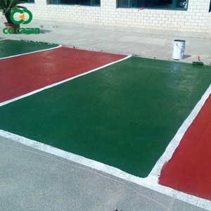 Revêtement coloré pour piste de course sportive, asphalte coloré, mélange à froid, asphalte coloré - Product Image 1