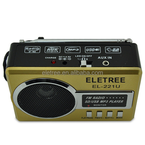 Hight Qualité Pas Cher <span class=keywords><strong>fm</strong></span> portable radio pour la randonnée et camping EL-221U - Product Image 2