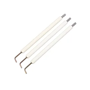 Electrode flame sensor for gas water heater