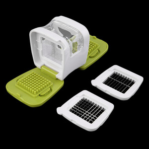 OEM nouveauté presse-ail multifonction en plastique presseur broyeur trancheuse râpe découpe en dés et stockage cuisine légumes outil - Product Image 2
