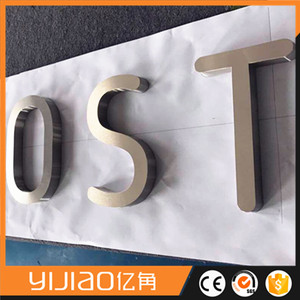 logo letrero en volumen en metal acero 3D tres dimensional <span class=keywords><strong>para</strong></span> publicidad en <span class=keywords><strong>locales</strong></span> <span class=keywords><strong>comerciales</strong></span> - Product Image 1