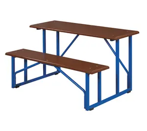 (Furnitur) Meja Sekolah dan Kursi/Model Baru Standar Meja Kelas Mebel Meja Sekolah dan Kursi