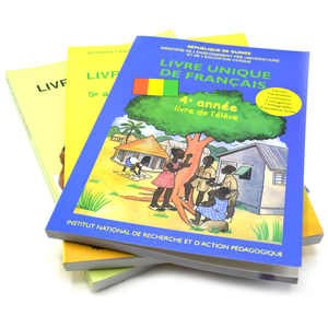 Livres français scolaires africains imprimés bon marché cahier d'exercices couleur personnalisé pour les étudiants - Product Image 2