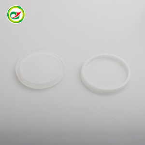 Desechable PS plástico PET plana Tapas de cúpula café sorber tapas fabricante - Product Image 1
