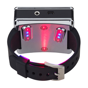 2018 Venta caliente acupuntura Dispositivo de irradiación mini tipo fitness digital médica luz láser reloj - Product Image 5