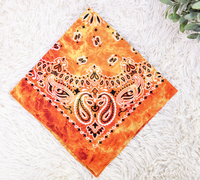 Barato personalizado Bandana impresión Rasta Bandanas Tie Dye tela de algodón Head Wrap bufanda muñequera para la venta