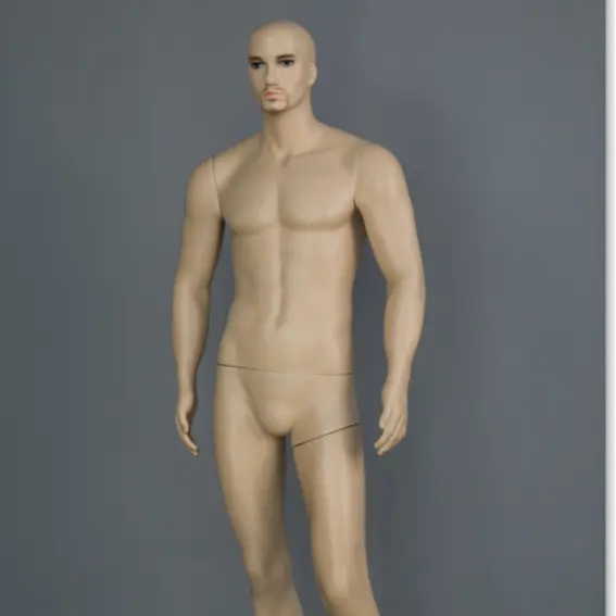 מציאותי שרירים זכר Mannequin זול מלא גוף Dummy פלסטיק גדול גודל Man Mannequin