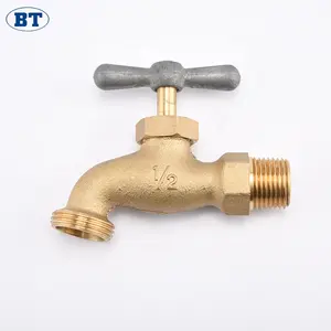 BT2014 best seller lockable brass bibcock /tap /faucet