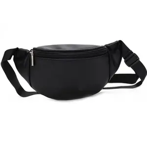 OEM Custom Trend Fancy Vegan PU Hip Purse Belt Pouch Bum Bag Waterproof Women Hiking Bumbag Waist Bag Fanny Pack