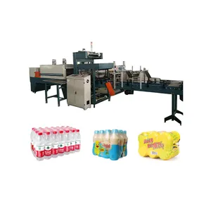 Kecil Botol Minuman Wrap Packing Mesin Pet Botol Shrink Wrapping Machine