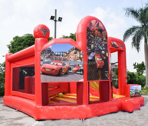 Partido caliente de la venta personalizada Combo gorila inflable con tobogán para niños Juego salto caatle - Product Image 3