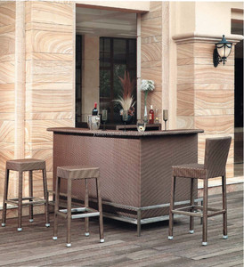 Home nail bar furniture rattan mini contemporary counter height bar stools