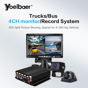 An ninh Xe Buýt Di Động DVR Ghi Âm MDVR AHD 720P 4G Xe H.264 4 CH DVR - Product Image 5