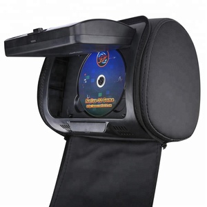 Ecran de voiture 7 pouces, repose tête avec fermeture éclair, universel, avec écouteurs, lecteur <span class=keywords><strong>DVD</strong></span>, offre spéciale, 1 pièce - Product Image 3