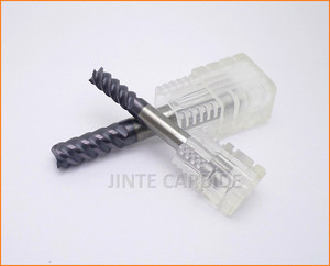 Carburo de punta esférica fresas, pulgadas mm, TiAlN acabado, desbaste y acabado de corte 30 degree delix - Product Image 5