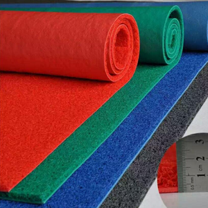 Tapis de nettoyage moderne en vinyle PVC avec boucle, grattoir, tapis spaghetti lavable en rouleau, tapis de diamant sans support - Product Image 4