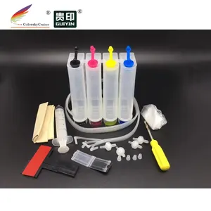 Universal 4 farbe CISS kit mit mithelfer von tinte inkjet patronen für Epson für Brother für Canon für HP drucker