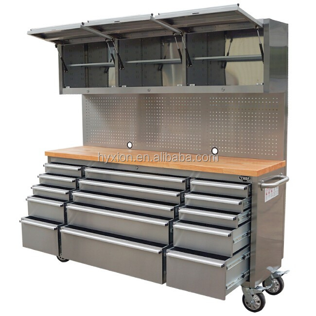 Горячая продажа! 72 дюймовый ящик для инструментов шкаф ролика, накатки коробка шкаф на колесиках