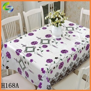 Material <span class=keywords><strong>de</strong></span> Pvc <span class=keywords><strong>hule</strong></span> mantel usado en boda - Product Image 2