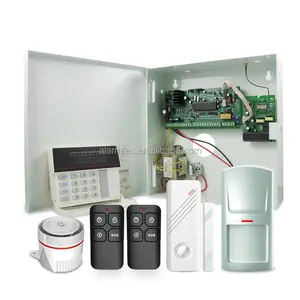 Metal case Industrial wired GSM and PSTN Alarm System